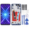 Écran LCD d'origine pour Honor 9X / 9X Pro / Huawei Y9s Digitizer Assemblage complet avec cadre (Bleu foncé)